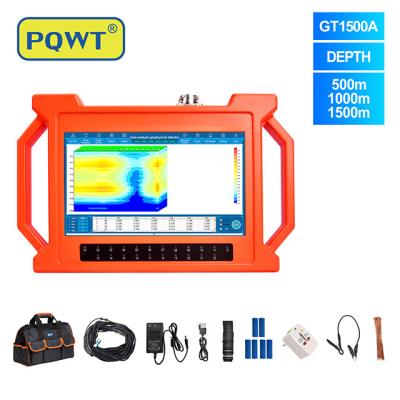 China PQWT-GT1500A multi channel auto analysis long range water detection equipment deep underground water detector for sale
