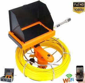 China 7inch Sewer Line Drain Pipe Inspection Camera 20m DVR 360 Degree for sale