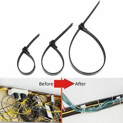 China Los lazos de plástico de cable de nylon de autobloqueo duradero - OEM - Disponible en blanco o negro en venta