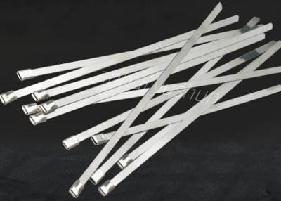 China 350mmx4.5mm 201/304/316SS Stainless Zip Ties For Cable Arrangement for sale