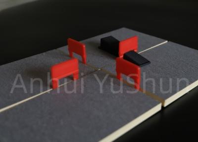 China 2mm Red Color Tiles Leveler Clips Tile Leveling System Tile Accessories Clips Construction Tools for sale