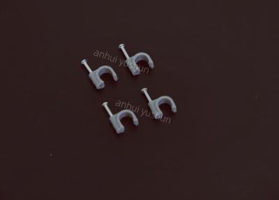 China High Durability Plastic Cable Clips 4mm - 25mm For Indoor / Outdoor Cable Management for sale