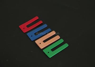 China 3.2MM U Shape Plastic Horseshoe Shim Tile Spacers Window Frame Packers For Ceramic Wall Floor for sale