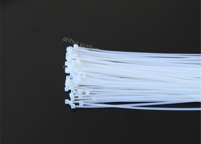 China Enlaces de plástico de cable de nylon de autobloqueo seguro y reutilizable para fijar cables sin costura en venta