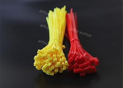 China OEM 2.5*100mm Plastic Nylon Cable Tie Temperature Range-40°C To 85°C for sale