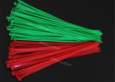China Red Self Locking Plastic Nylon Cable Tie 4.8x400mm For Binding Wire for sale