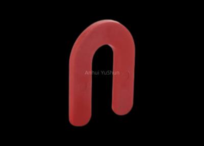 China 1/16 Inch Thickness Plastic Horseshoe Shim High Resistance for sale