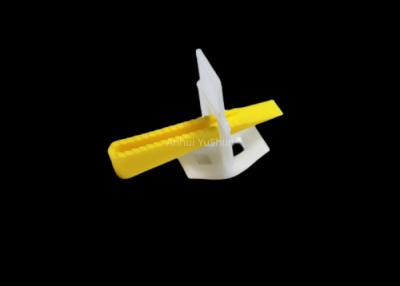 China 2.0mm yellow Color Tile Spacers Tile Levelling Systems Spacers For Cramic Tile Flooring Position for sale