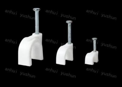 China Easy To Install Plastic Cable Clips For Indoor/Outdoor Uses With Features And Benefits for sale