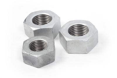 China Reliable Fastening  Galvanized Hex Nuts ASTM A194 Grade 4L Various Sizes for sale