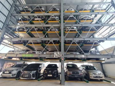 China Multi Storey Automated Parking Garage 2Ton Car Lift For Home Garage for sale