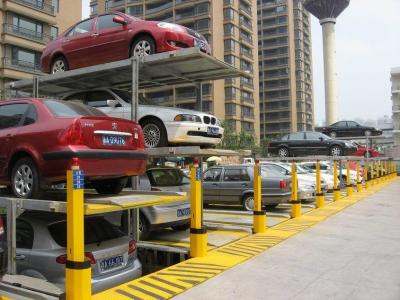 China Salvar el espacio Soluciones de estacionamiento Pit 1.7t Puzzle Pit Parking Dos capas en venta