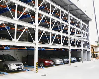 China Estacionamiento de coches de rompecabezas flexible, fácil acceso de vehículos y combinación de varias unidades en venta
