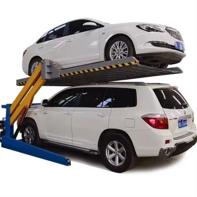 China Small Spaces Tilt Parking 2000KG Car Stacker Pit for sale