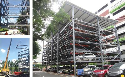 China Highly Mechanical Car Parking System 2000kgs Automated Parking Garage for sale