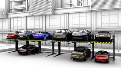 China 2700kg Residential Car Lift 2.7t Underground Hydraulic Car Parking Lift System for sale