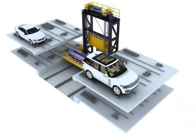 China 80 Veículos Sistema de estacionamento inteligente 10 Níveis Estacionamento inteligente à venda