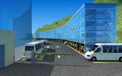 China Sistema de estacionamiento automático de puzles para automóviles de 2000 kg en venta