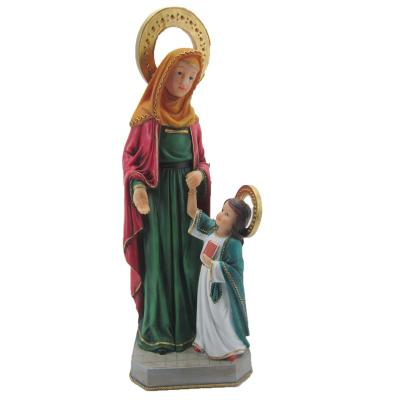 China wholesale virgin mary hand in hand baby jesus statue for sale