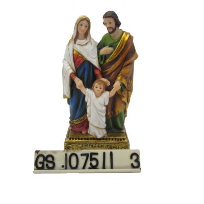 China Holy Family Scene with Light up Star the birth of jesus statue for sale
