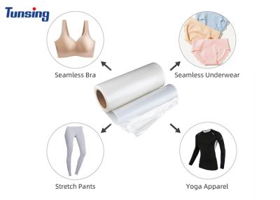China Breathable Underwear TPU Hot Melt Adhesive Film 52 A Hardness 0.05mm Thickness for sale