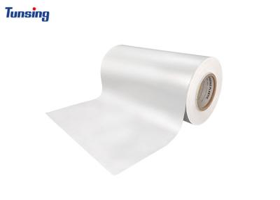 China Milky White Translucent Polyester Film PES Adhesive Hot Melt Glue Film For Shoe Tongue for sale