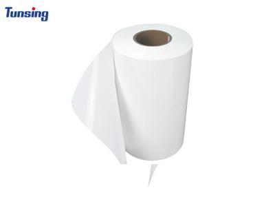 China PES Polyester Adhesive Film Roll Hot Melt Glue Film For Fabric for sale