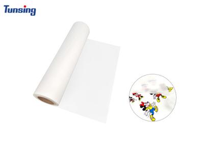 China 100M Cool Peeling Single-Sided Matte Clear Heat Transfer DTF PET Film For DTF Printer for sale