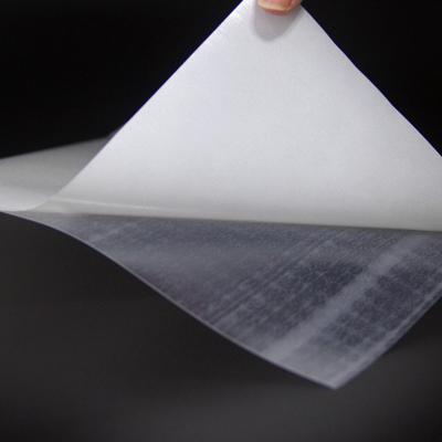 China Copolyamide PA Hot Melt Adhesive Film Nylon Hot Melt Glue For Fabric Sky Blue Transparent for sale