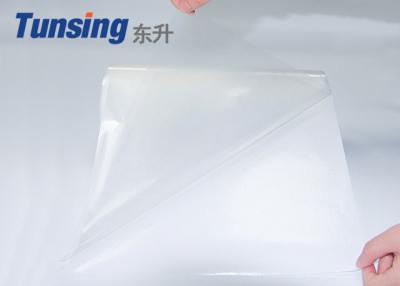 China Milky White Polyester Hot Melt Adhesive Sheets Film 100 Yards Length For Bad Mats for sale