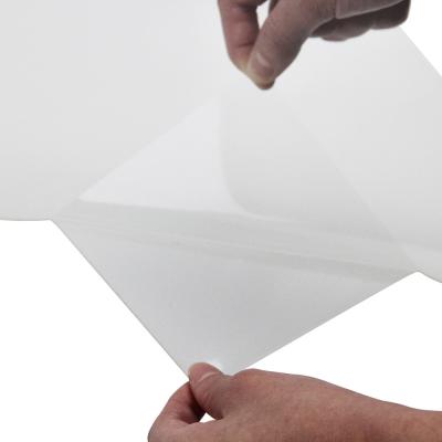 China 0.6mm Thickness Hot Melt Glue Sheets Heat Rhinestone Acrylic Film For Shoe for sale