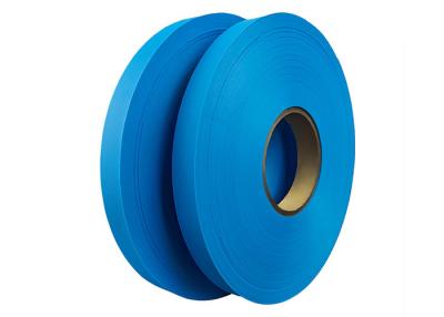 China Película adhesiva no tejida del derretimiento caliente de EVA del traje del aislamiento, cinta azul de la soldadura en venta