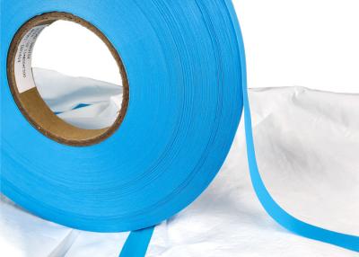 China Hot Air EVA Seam Sealing Tape Double Layer Polymer 0.17mm Blue PEVA 200m / Roll for sale