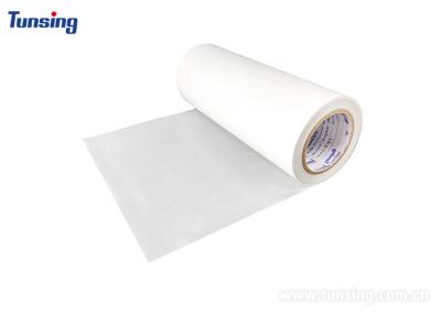 China Foggy Translucent Hot Melt Adhesive Film TPU 0.15mm Thickness Laminating Fabric for sale