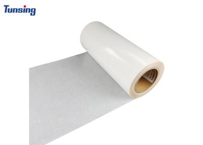 China Transparent Double Side PO Hot Melt Adhesive Film For Embroidery Patch for sale