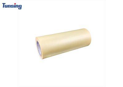 China Amber 500mm Width PES Hot Melt Adhesive Film Manufactures For Bonding Mentals for sale