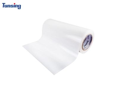 China Milky White PES Polyester Hot Melt Adhesive Film for Polyester Fabric for sale