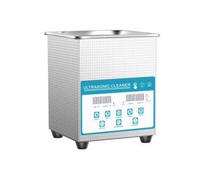 China 2L 60W Power Automatic Ultrasonic Cleaner With Degas And Semiwave for sale