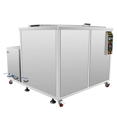 China Engine Parts Industrial Ultrasonic Cleaner With Oil Filter System à venda
