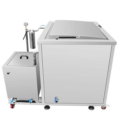China PLC Control 61L Industrial Ultrasonic Engine Cleaner With Oil Filter System 40khz 900W en venta