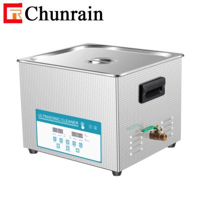 China Smart Touch Control Digital Ultrasonic Cleaner With Degas Semiwave For Hardware Parts for sale