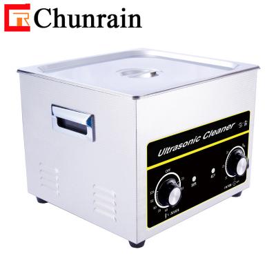 China CR-060 15L 4gal Ultrasonic Cleaner With Timer / Heater For Cleaning Carburetor Car Parts for sale