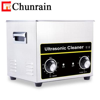 China Small Portable Stainless Steel Mechanical Ultrasonic Cleaner 6.5L For Pipette en venta