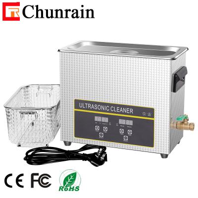 China FCC 6.5L 40KHZ Digital Ultrasonic Cleaner For Oil Removal Mould Tool Parts for sale