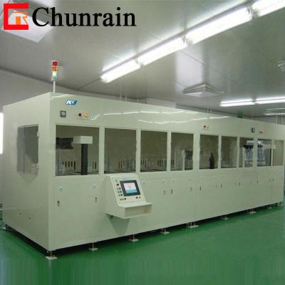 China Uso industrial de vários estágios do líquido de limpeza ultrassônico automático robótico do braço 40KHZ à venda