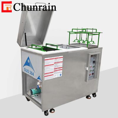 China Injection Mould Electrolysis Cleaning Machine , 28KHZ 40KHZ Electrolysis Parts Cleaner for sale