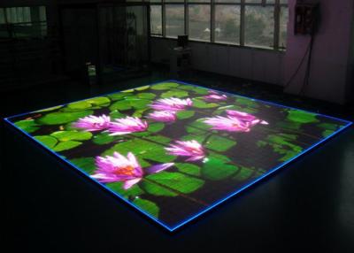 China P4.81mm 500×500mm Dance Floor Led Screen For Night Club Stage Disco for sale