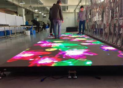 China P3.91mm Led Floor Display , SMD2121 Front Maintenance Led Screen for sale