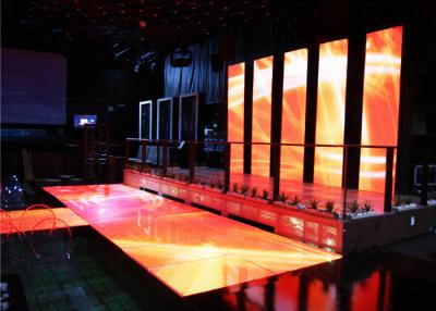 China Stage Interchange SMD2121 P3.91 Dance Floor LED Screen Full Color for sale