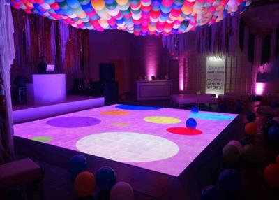 China Club Event P4.81 500*500mm Dance Floor LED Screen UL ISO Approved for sale